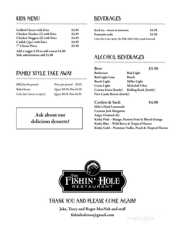 The Fishing Hole Restaurant - Cadiz, KY