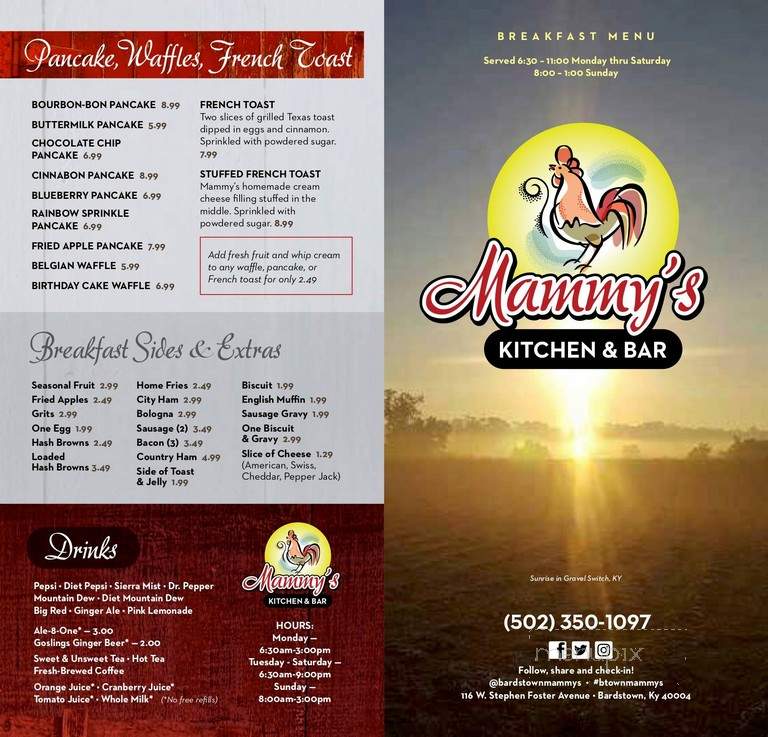 Mammy's Kitchen - Bardstown, KY