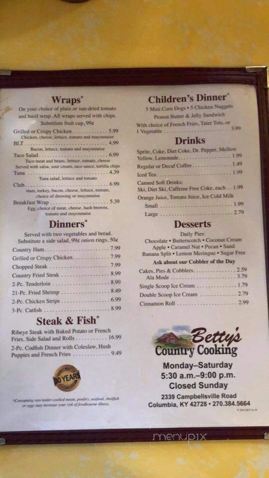 O K Country Cooking - Columbia, KY