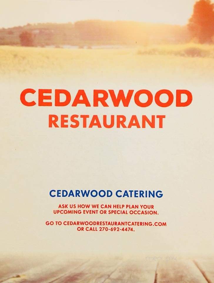 Cedarwood Restaurant - Lebanon, KY