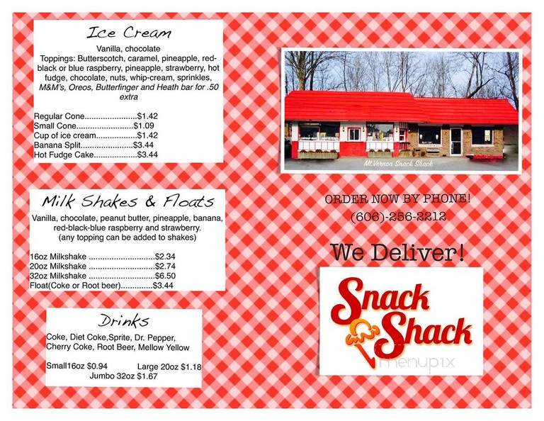 Snack Shack - Mount Vernon, KY