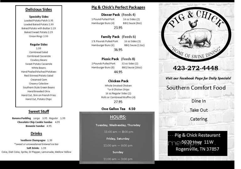 Pig & Chick - Rogersville, TN