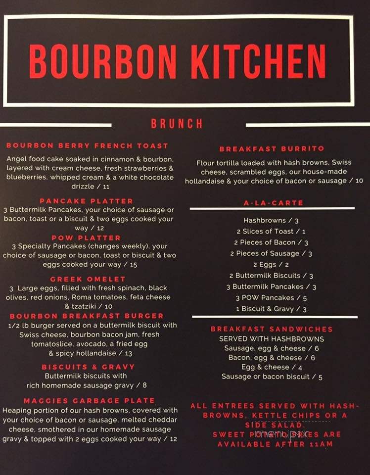 Bourbon Kitchen At 524 - Shelbyville, KY