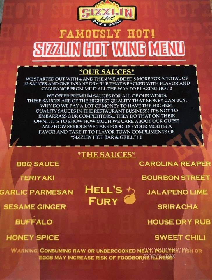 Sizzlin Hot Bar & Grill - Williamsburg, KY