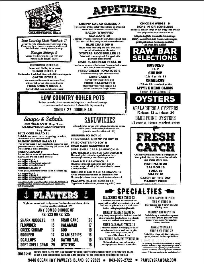 Pawley's Raw Bar - Pawleys Island, SC