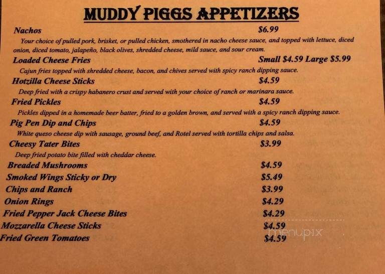 Muddy Piggs Barbecue and Catering - Princeton, KY