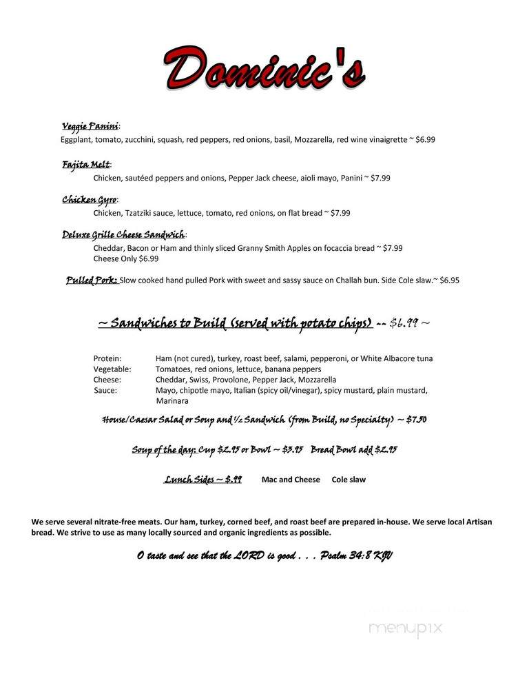 Dominic's Restaurant - Alexandria, KY