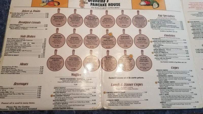 Grandma's Pancake house - Cookeville, TN