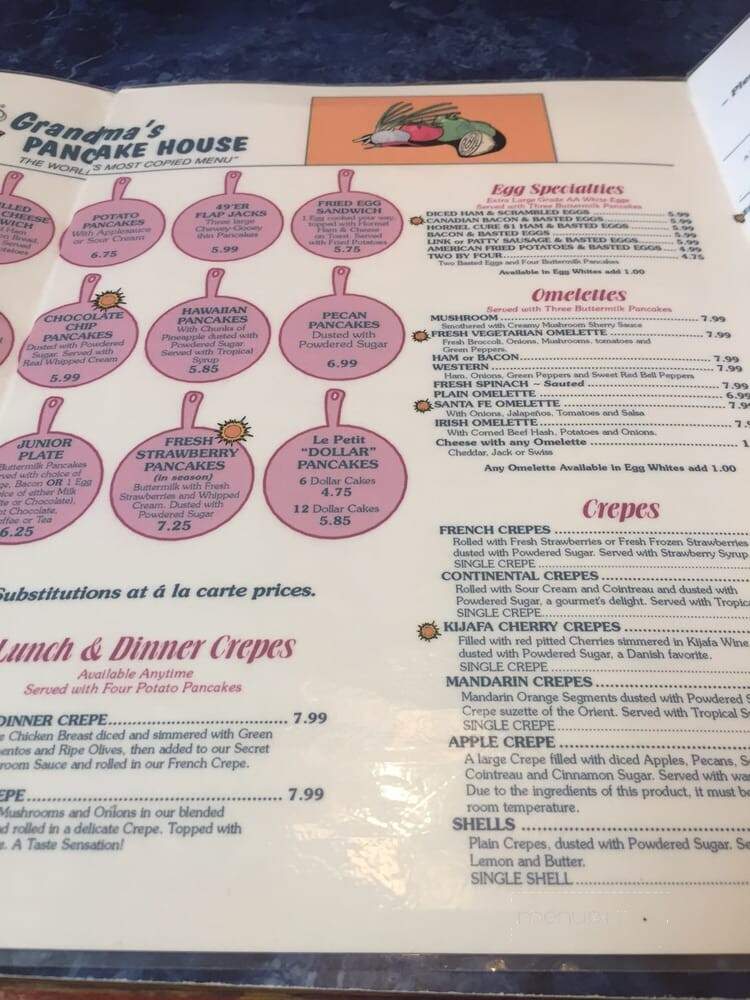 Grandma's Pancake house - Cookeville, TN