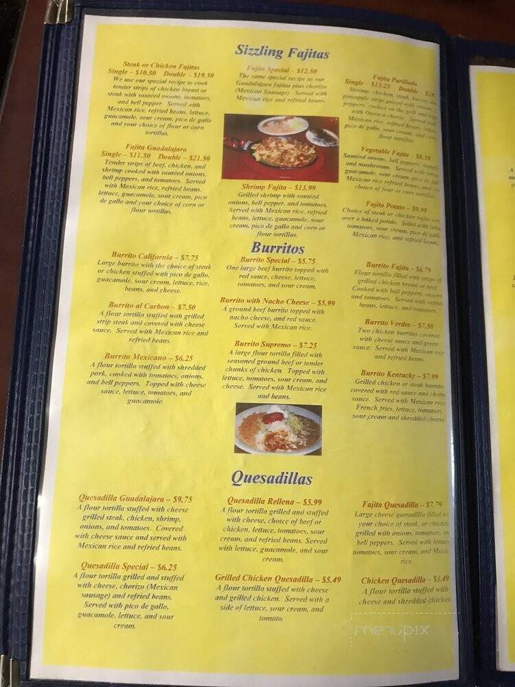 Guadalajara Mexican Restaurant - Paducah, KY