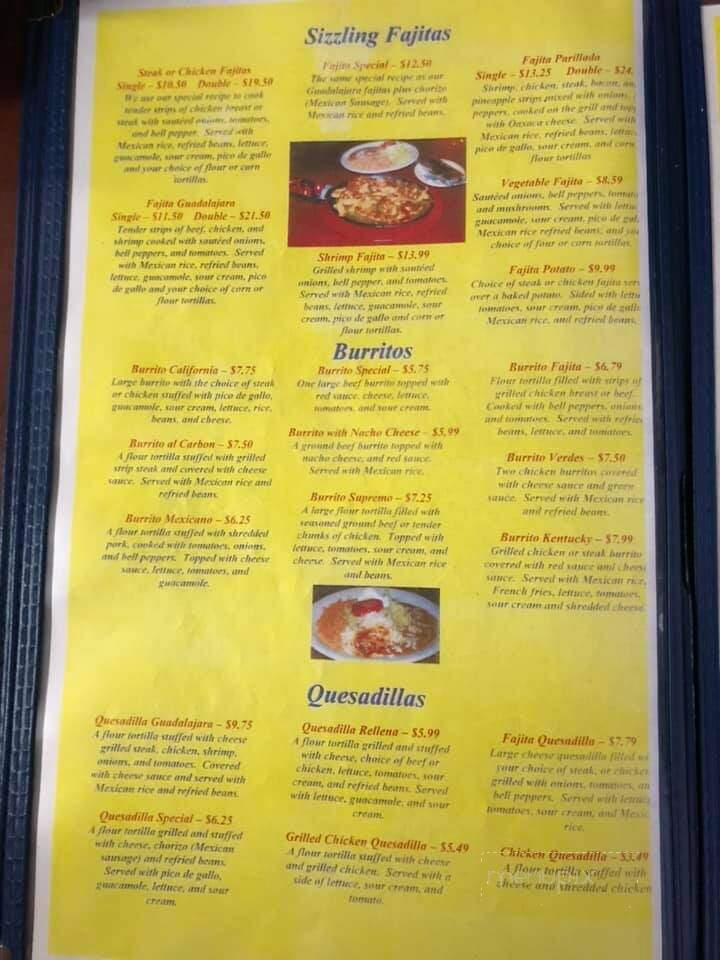 Guadalajara Resturant - Paducah, KY