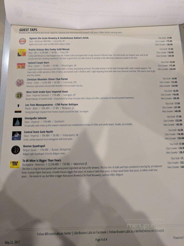 Braxton Brewing Company - Covington, KY