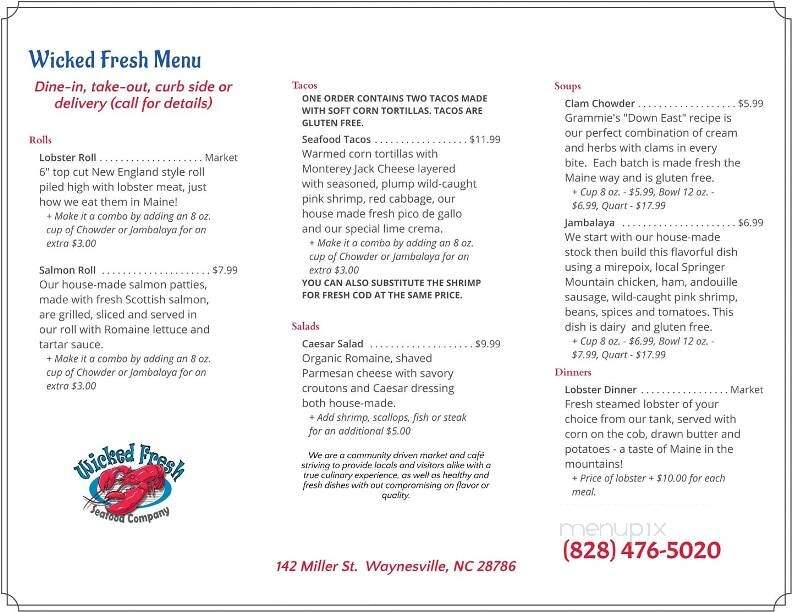 Wicked Fresh Seafood - Waynesville, NC