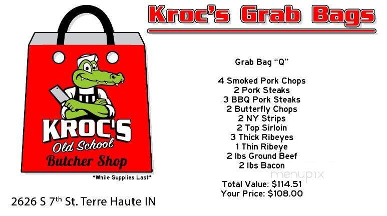 Kroc's Butcher Shop - Farmersburg, IN