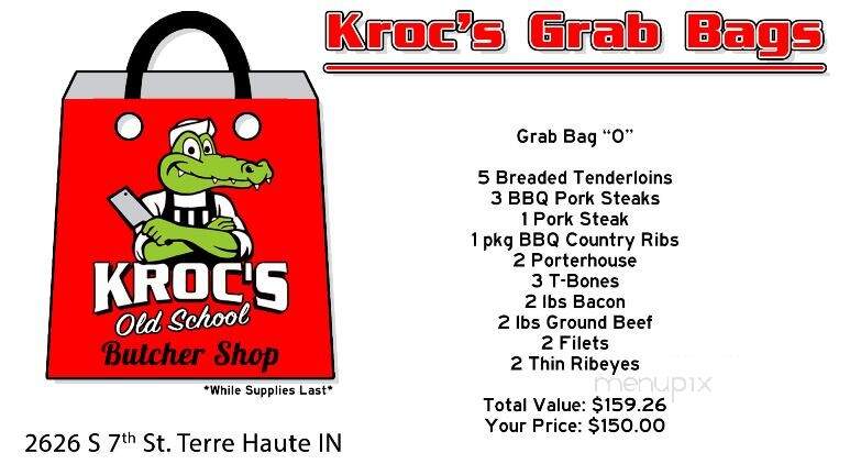 Kroc's Butcher Shop - Farmersburg, IN