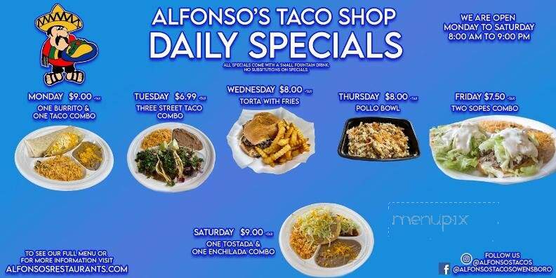 Alfonso's Taco Shop - Owensboro, KY