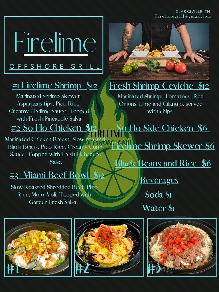 Firelime Offshore Grill - Clarksville, TN