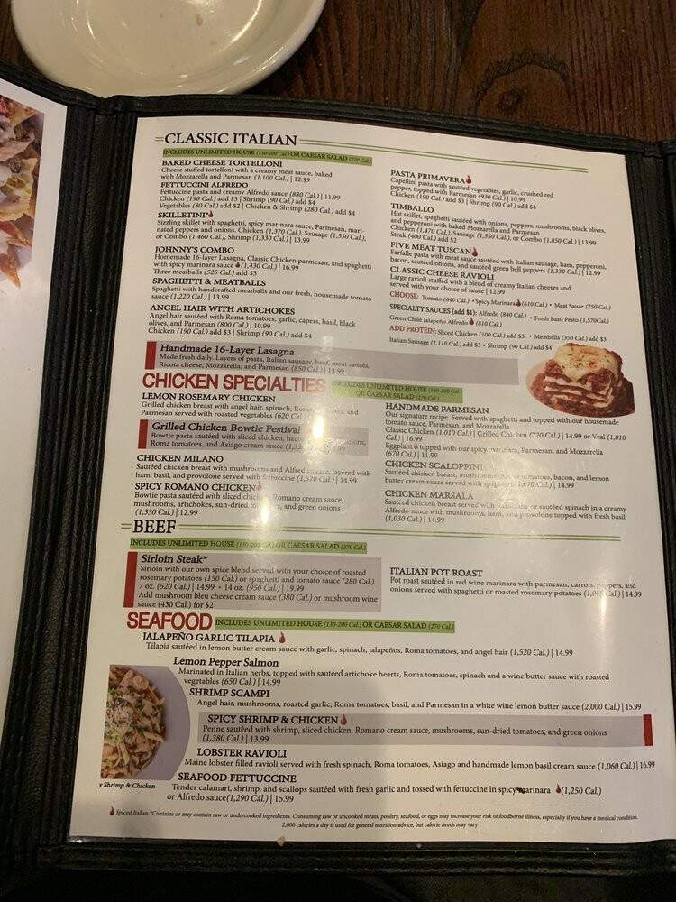 Johnny Carino's Italian - Frankfort, KY