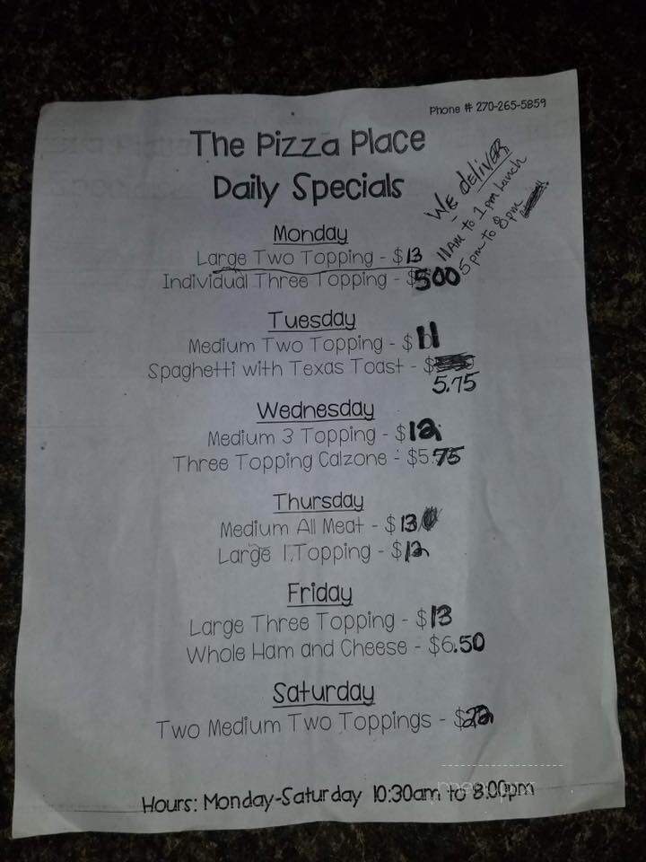 Pizza Place - Elkton, KY