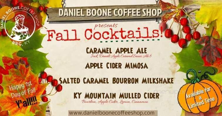 Daniel Boone Coffee Shop - Slade, KY