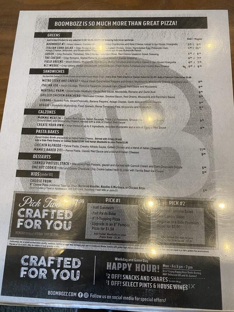 Boombozz Craft Pizza & Taphouse - Elizabethtown, KY