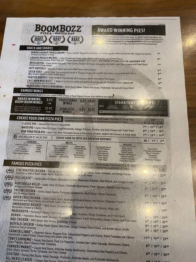 Boombozz Craft Pizza & Taphouse - Elizabethtown, KY