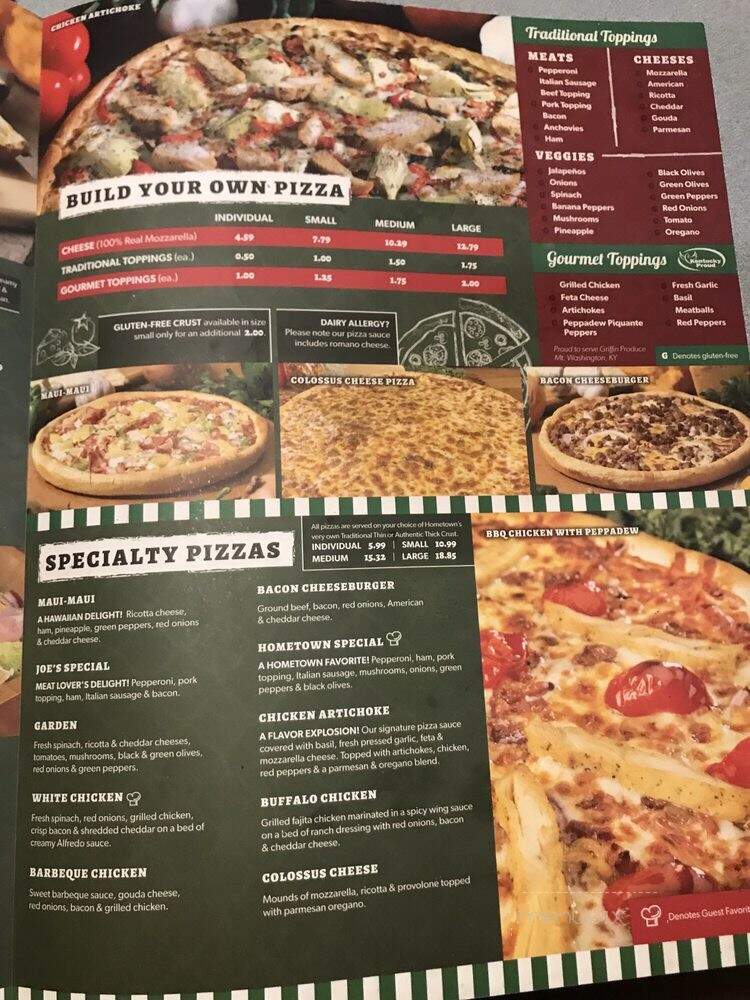 Hometown Pizza - Owenton, KY