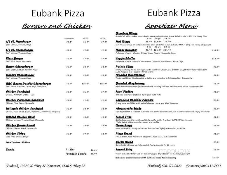 Eubank Pizza Somerset - Somerset, KY