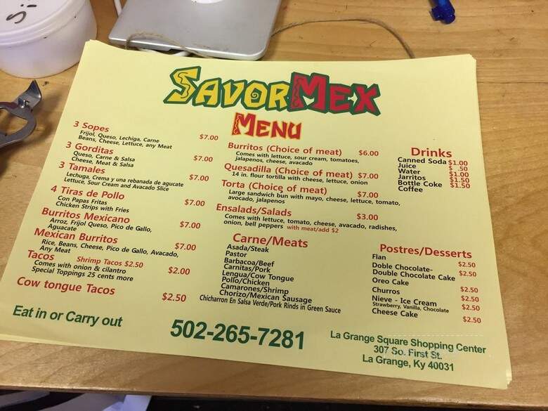 SavorMex - La Grange, KY