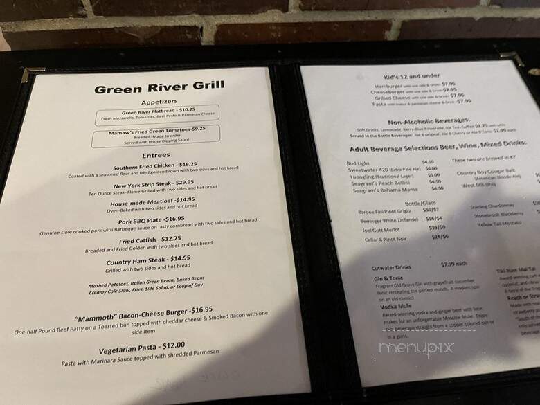 The Green River Grill - Mammoth Cave, KY