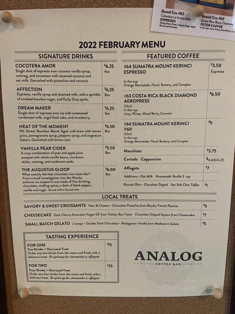 Analog Coffee Bar - Newport, KY