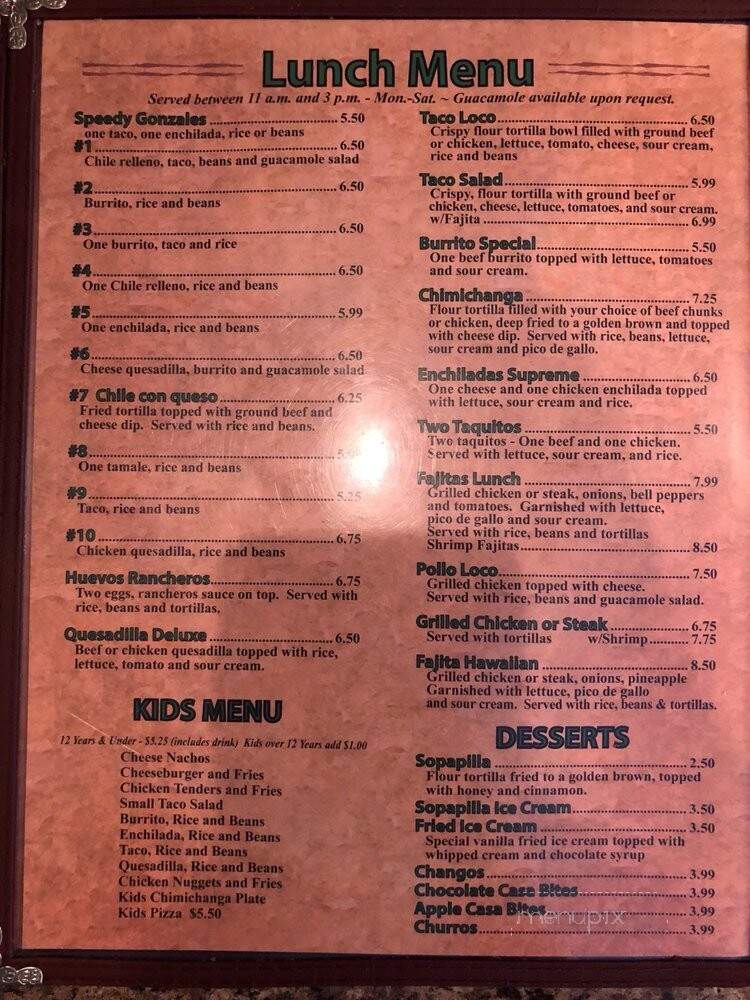 Casa Mexicana - Livingston, TN