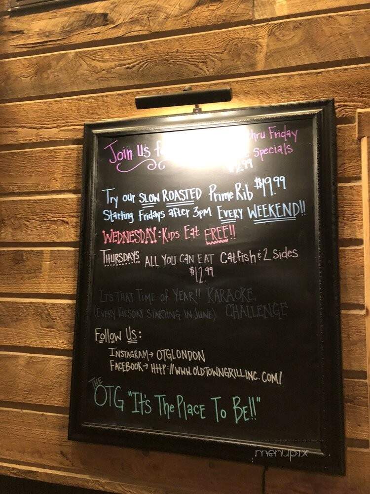 Old Town Grill - London, KY