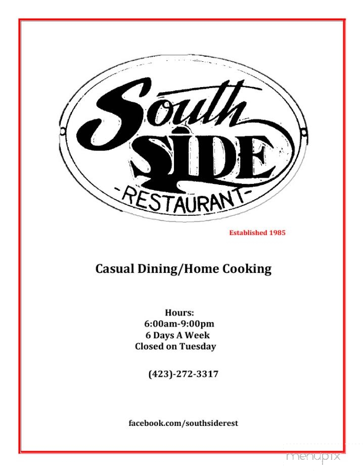 Southside Restaurant - Rogersville, TN