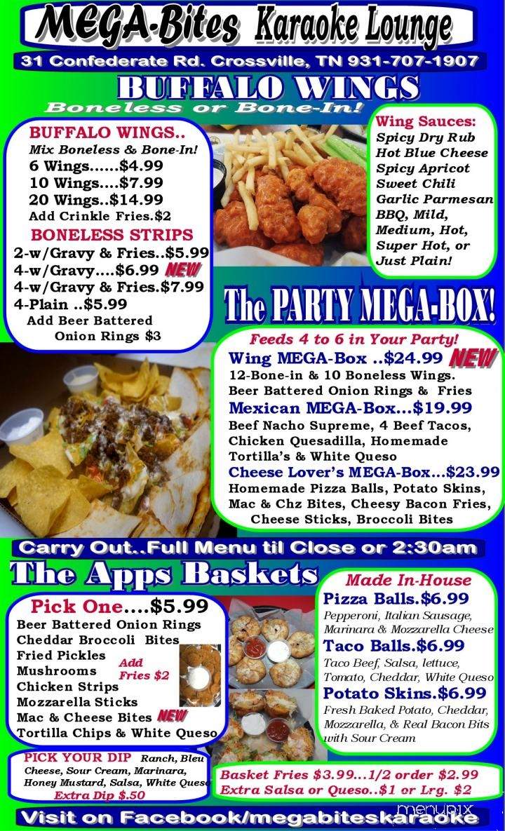 MEGA-Bites Karaoke Lounge - Crossville, TN